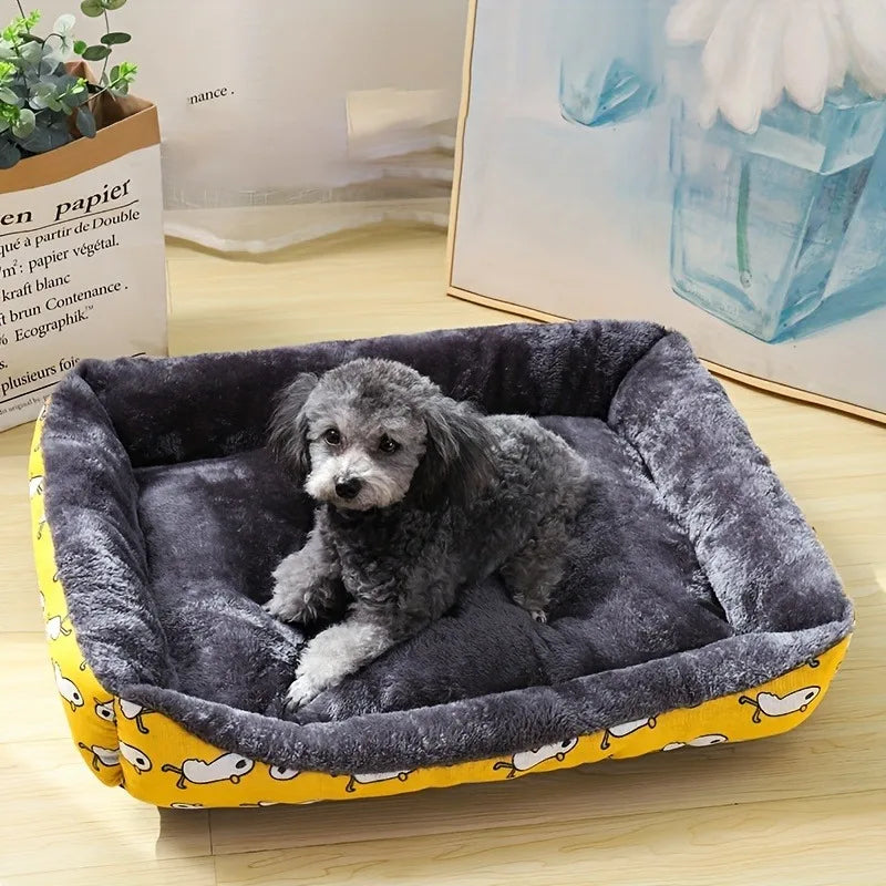 Patterned Dog Bed - Deveaux