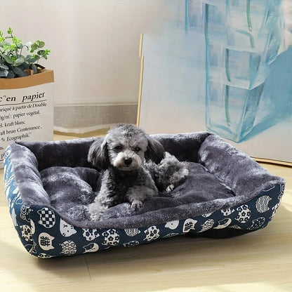 Patterned Dog Bed - Deveaux