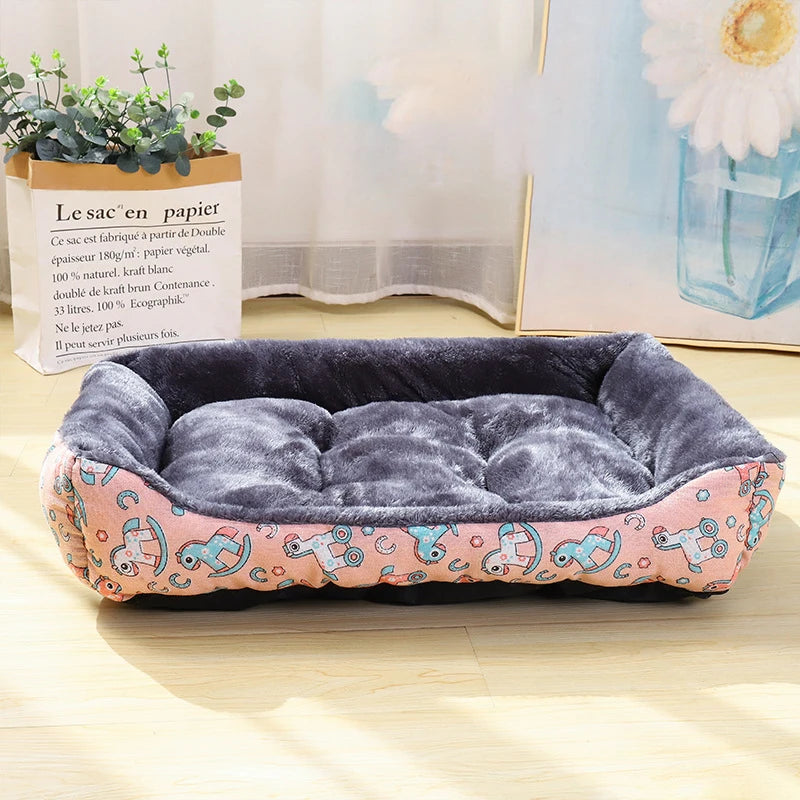 Patterned Dog Bed - Deveaux