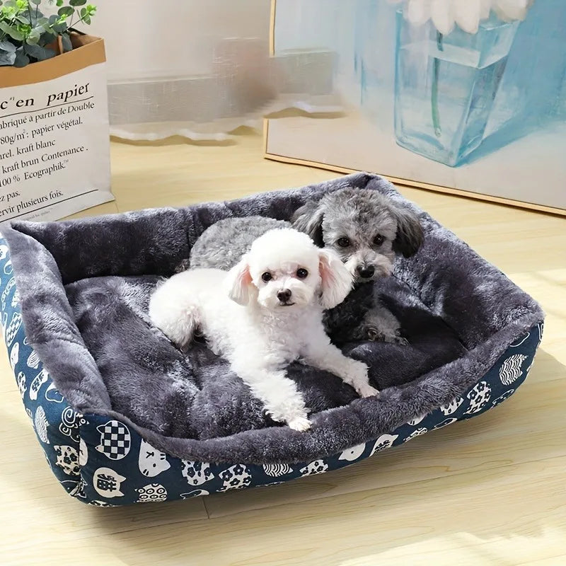 Patterned Dog Bed - Deveaux